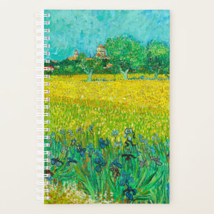 Champ Van Gogh avec Irises près d'Arles