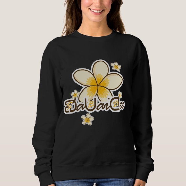 Champa-Blume Sweatshirt (Vorderseite)