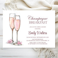 Champagne Breakfast Brautparty