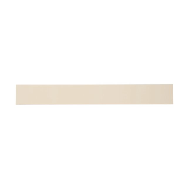 Champagne Brown Einladungsbanderole (Flach)
