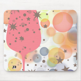 Champagne Bubbles Mousepad