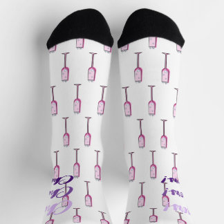 Champagne Cheers Crew Socks Socken