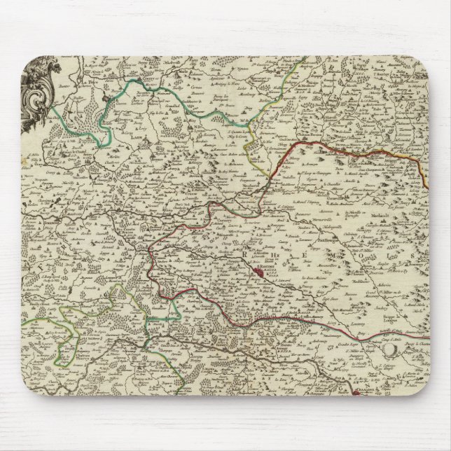 Champagne, Frankreich 3 Mousepad (Vorne)