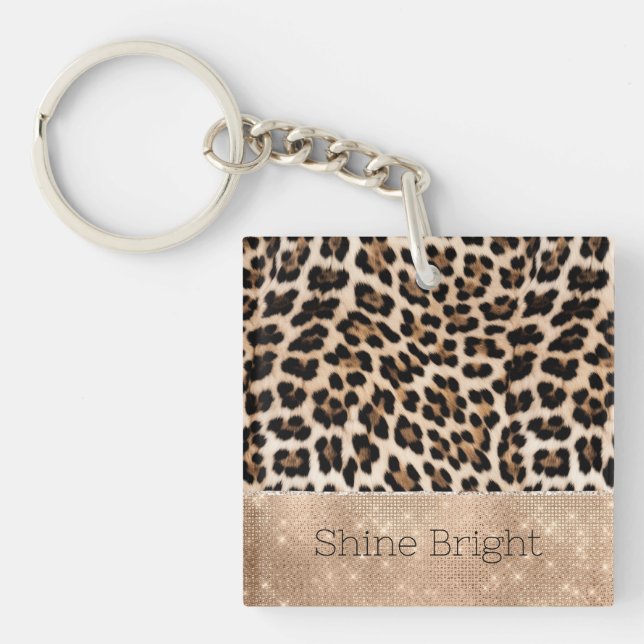 Champagne Glitz Crème Leopard (Devant)