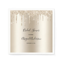 Champagne Glitzer Tropfen Brautparty Glam Trendy