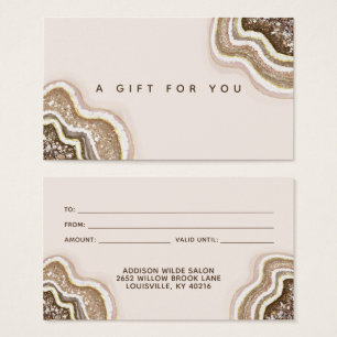 Champagne-Gold-Braun-Glitter-Achat-Geode-Geschenkk