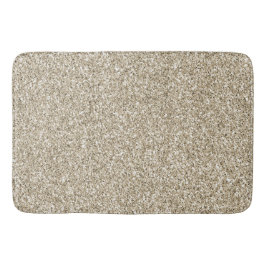 Champagne Gold Glitzy Glitzer Badematte