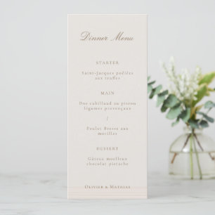 Champagne Gold Moderne Minimalistische Elegante Me Einladung