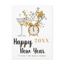 Champagne Happy New Year