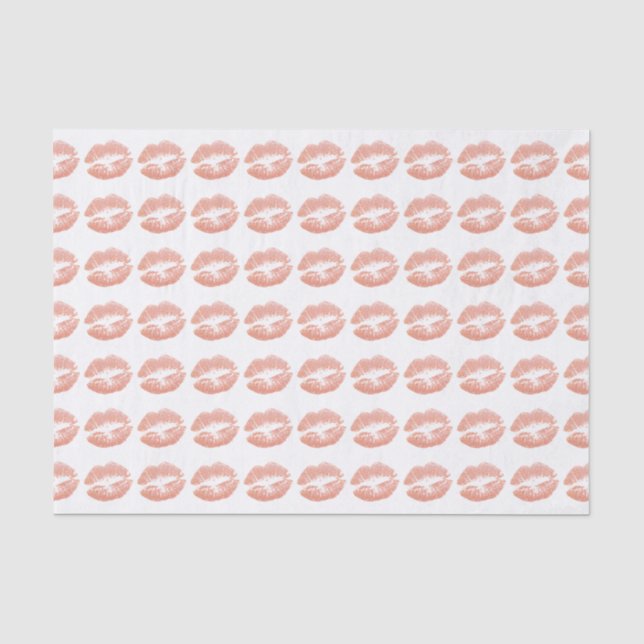 Champagne Kiss Tissue Paper Seidenpapier (Vorderseite)