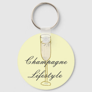 Champagne Lifestyle Schlüsselanhänger