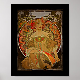 Champagne-Mädchen c1897 Poster