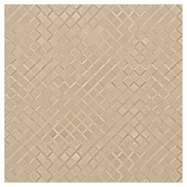 Champagne Metallic Diamond Muster Stoff (Nahaufnahme)