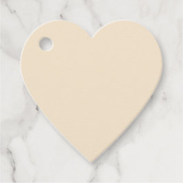 Champagne Metallic Solid Color | Classic | elegant Geschenkanhänger