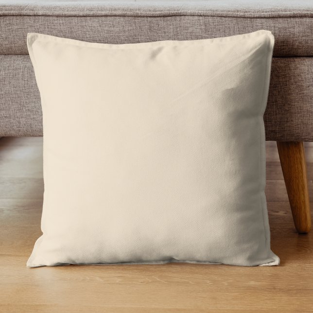 Champagne Metallic Solid Color | Classic | elegant Kissen (Von Creator hochgeladen)
