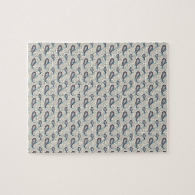 Champagne Paisley Pattern (Horizontal)
