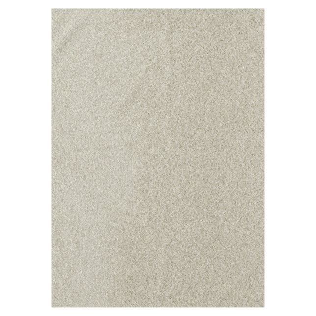 Champagne Sand Glitzer Tischdecke (Vorderseite)