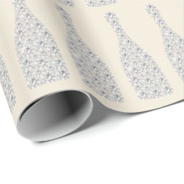 Champagne Swarovski Crystals Diamond Flaschen Elfe Geschenkpapier