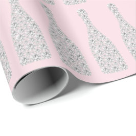Champagne Swarovski Kristalle Diamond Flaschen Pin Geschenkpapier