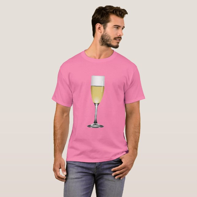Champagne T-Shirt (Vorne ganz)
