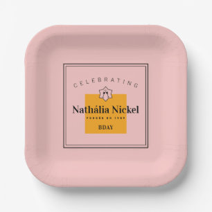 Champagne Toast Pappteller