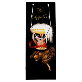 Champagne Toast  Wine Gift Bag Geschenktüte Für Weinflaschen