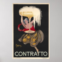 Champagne Vintage Alkohol Werbung Vertrag