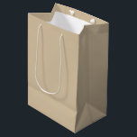 Champagner Beige Mittlere Geschenktüte<br><div class="desc">Ch</div>