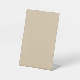 Champagner-Beige Sockelschild