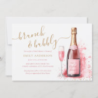 Champagner-Brunch und Brautparty in Rosa