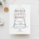 Champagner Brunch und Bubbly Brautparty Einladung<br><div class="desc">Rose Champagner Bridal Bridal Bridal Einladung. Brunch und Bubbly Einladung. Das Design besticht durch ein elegantes Aquarellbild und ein modernes Textlayout. Um erweiterte Änderungen vorzunehmen,  wählen Sie bitte unter Personalisieren dieser Vorlage die Option "Klicken Sie auf,  um weitere Anpassungen vorzunehmen".</div>