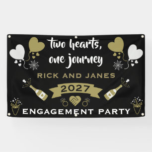 Champagner Celebration Party Banner