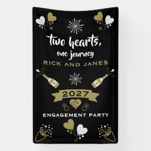 Champagner Celebration Party Banner