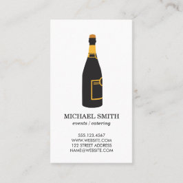 Champagner/Enthusiast Visitenkarte