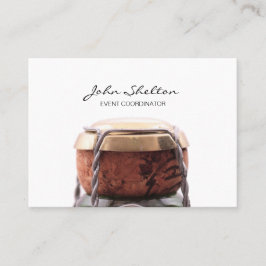 Champagner-Flaschenkarte Visitenkarte