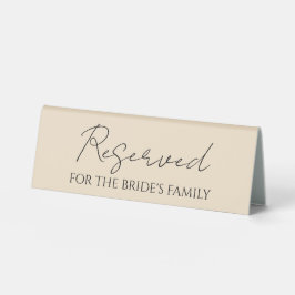 Champagner für die Hochzeit von Braut Tischaufsteller