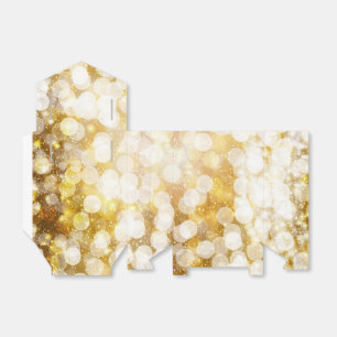 Champagner Gold Sparkling Lights Gastgeschenk Box Geschenkschachtel