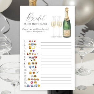 Champagner-Junggesellinnen-Abschied-Emoji-Pictiona