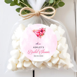 Champagner-Junggesellinnenabschied Runder Aufkleber