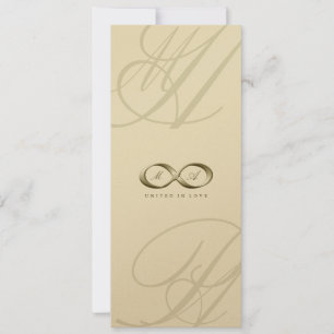 Champagner Liebe Unendlichkeit Handklasp Symbol Ho Einladung