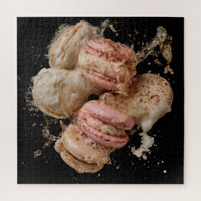 Champagner & Macarons (Vertikal)