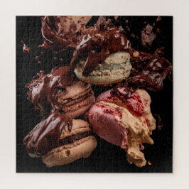 Champagner & Macarons