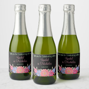 Champagner-Miniflaschen sind personalisiert