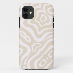 Champagner Pink Abstrakt Wave Muster Case-Mate iPhone Hülle