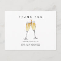 Champagner Toast Beerdigung Verlust des Lebens Dan