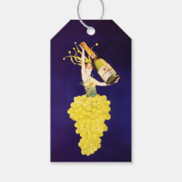 Champagner-Trauben  Geschenkanhänger
