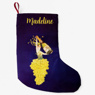 Champagner-Trauben Kleiner Weihnachtsstrumpf
