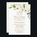 Champagner Wasserfarben Floral Sweet 16 Party Einladung<br><div class="desc">Champagner Wasserfarbe Floral Sweet 16 Party Moderne Blumenzwiebeln Einladungen im Little Bayleigh Store!</div>