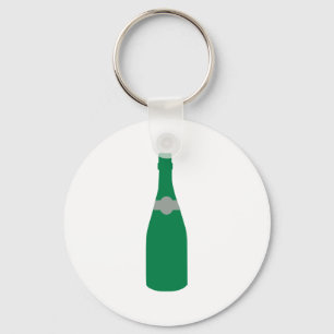 Champagnerflasche Schlüsselanhänger