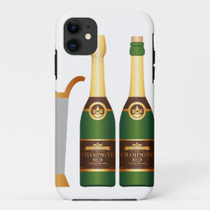 Champagnerflaschen iPhone 11 Hülle